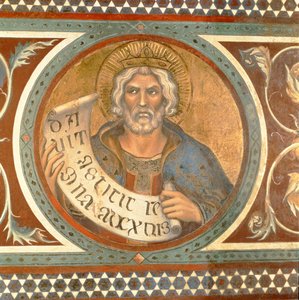 Maesta: David (detail) by Simone Martini