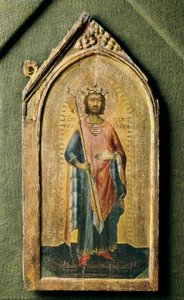 Portrait of Saint Ladislaus by Simone Martini