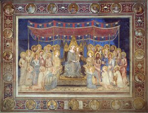 Maestà by Simone Martini di