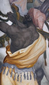 The Adoration of the Magi, Presbitery, 1578-82 (detail) by Simone Veneziano Peterzano