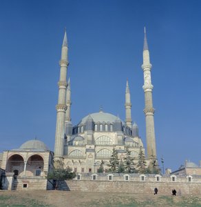View of the Mosque, Ottoman, Built c.1569-75