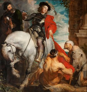 Saint Martin Sharing his Cloak