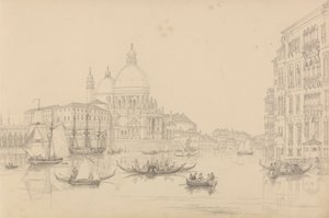 Album of 30 Views in the Tyrol and Italy: The Church of St. Maria della Salute 10th Nov. 1840