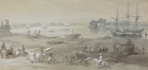 Garden Reach - Calcutta by Sir Charles DOyly