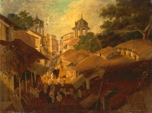 Street in Patna by Sir Charles D