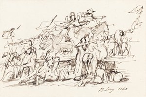 Battle Scene by Sir David Wilkie