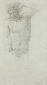 Male Nude by Sir Edward Burne Jones