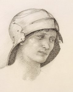 Woman in Hat (detail)