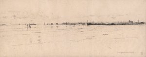 Entrance to Mersey by Sir Frank Short