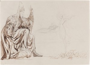 A Magician by Sir George Hayter