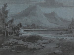 Welsh Landscape by Sir George Howland Beaumont seventh Baronet