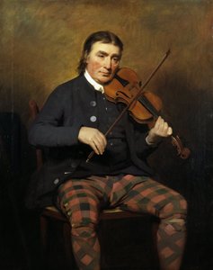 Portrait of the Violinist and Composer Niel Gow 1727-1807, 1787