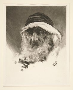 An Arab by Sir Hubert von Herkomer