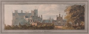Lilleshall, Shropshire: East View by Sir Jeffry Wyatville