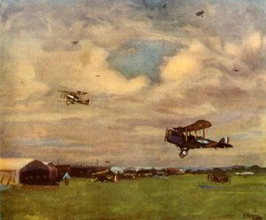 An Aerodrome in 1918
