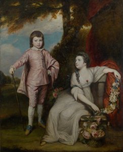 George Capel, Viscount Malden and Lady Elizabeth Capel by Sir Joshua Reynolds