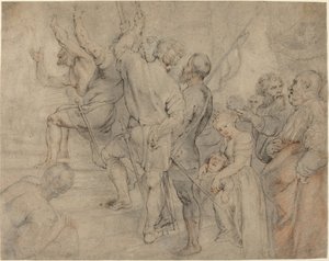 Part of the Crowd at the Ecce Homo