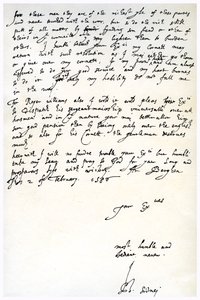 Letter from Sir Philip Sidney to Robert Dudley, Earl of Leicester, 2nd February 1586 by Sir Philip Sidney