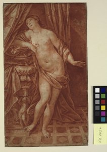 Death of Cleopatra, After a Painting by Guido Reni by Sir Robert Strange