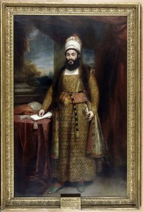 Portrait of Mirza Abul Hasan Khan Ilchi by Sir William Beechey