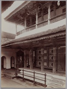 Buddhist Temple in Kandy, Ceylon by Skeen and Co.