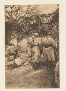 The Battle of Arras (May 9 to June) Was Extremely Bloody for the Germans. (...) Here We See an Episode of the Capture of Neuville (...) (12 Illustrated Postcards of the Great War) by Sémaphore