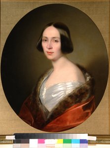 Portrait of Countess Louise Trofimovna Golitsyna by Sándor Kozina
