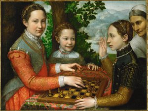 A Game of Chess by Sofonisba Anguissola