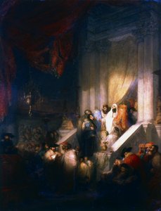 Reading from the Tablets of the Law in the Synagogue