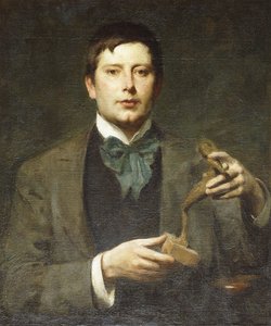 Portrait of the Sculptor George Frampton by Solomon Joseph Solomon