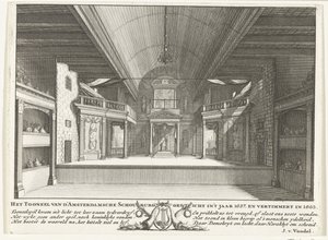 The Theatre of Jacob van Campen by Solomon Savery