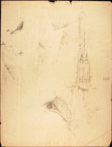Cathedral Study by Solon H. Borglum