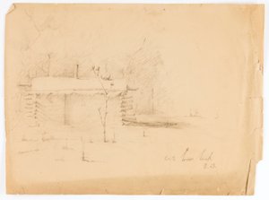 Crow Creek, S.D. by Solon H. Borglum