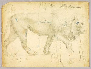 Lion by Solon H. Borglum