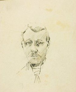 Portrait Head by Solon H. Borglum