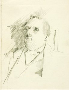 Portrait Study by Solon H. Borglum