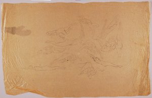 Swimming Nudes by Solon H. Borglum