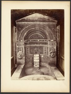 House of the Large Fountain, Pompeii by Sommer and Behles