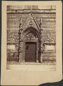 Door of the Cathedral of Messina by Sommer and Behles