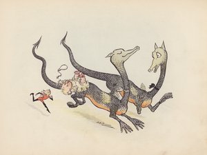 Illustration for Little Twin Dragons
