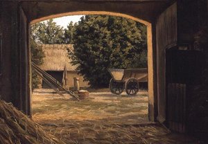 The Barn by Sophus Vermehren