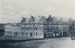 Church Square, East Side, Pretoria (b/w photo) by South African Photographer