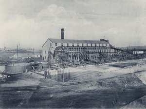City and Suburban Gold Mining Company, New Battery and Cyanide Works by South African Photographer