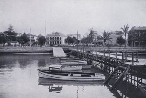 Esplanade, from Yatch Club Jetty, Durban by South African Photographer