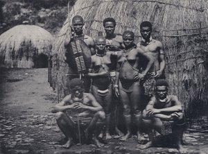 The Native at Home (b/w photo) by South African Photographer