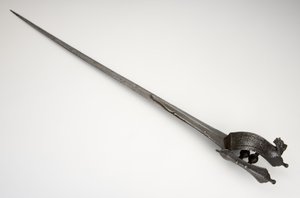 Pata, gauntlet sword by South Indian School