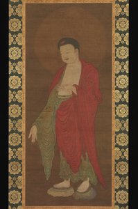 Buddha Amitabha descending from his Pure Land