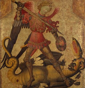 Saint Michael and the Dragon, ca. 1405