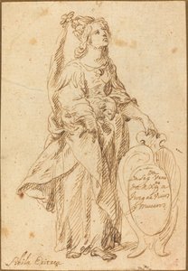 Eritrean Sibyl by Spanish 17th Century