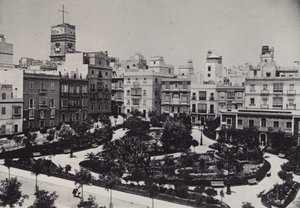 Cadiz: Plaza de Guerra Jimenez by Spanish Photographer